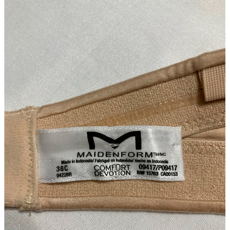 NWD Maidenform The Lift Demi Strapless Multiway Bras Latte Lift 38C