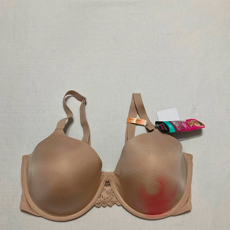 NWD Maidenform Microfiber T-Shirt Full-Coverage Beige 34DD