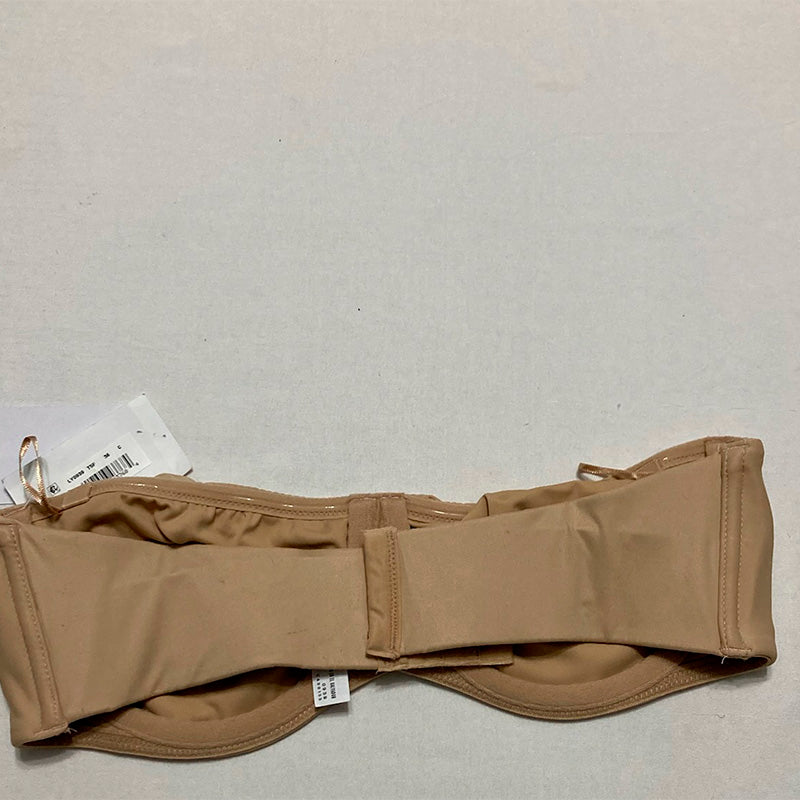 NWD Lilyette Tailored Strapless Minimzer Bra Body Beige 36C