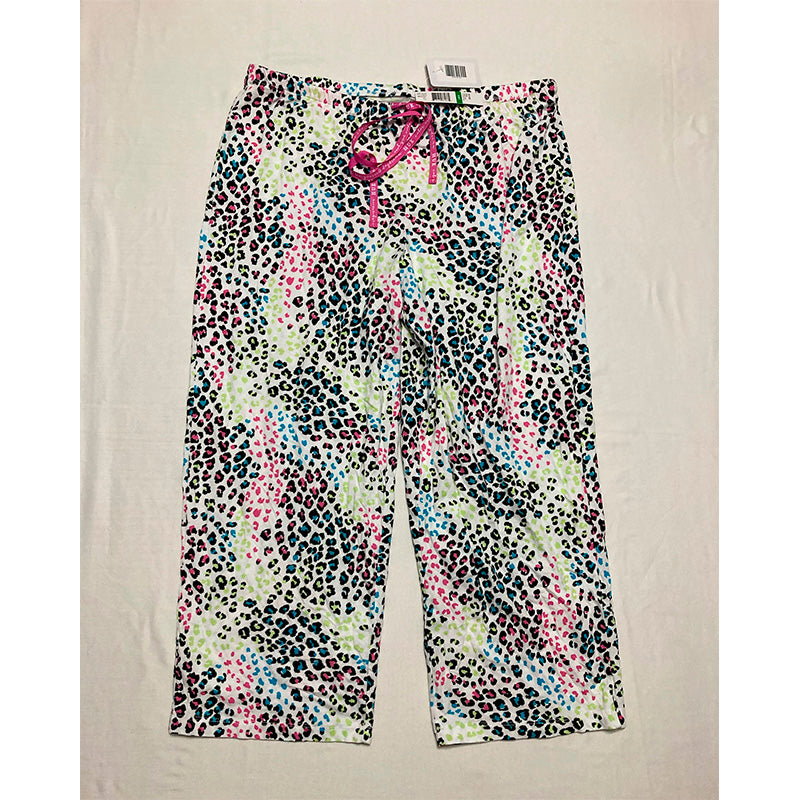 HUE Sleep Pants Animal Print Multicolor L