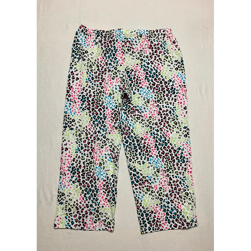 HUE Sleep Pants Animal Print Multicolor L