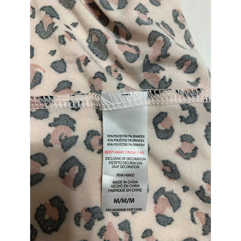 Flora Nikrooz Only Sleep Top Animal Print M