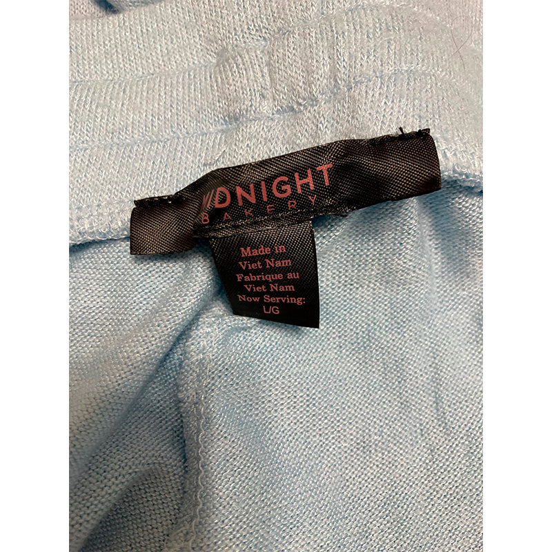 MIDNIGHT BAKERY Only Pajama Bottoms Blue L
