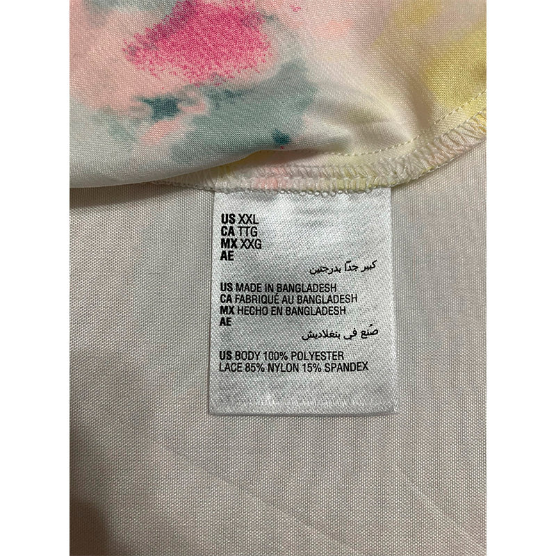 INC Sleep Short Multicolor 2XL