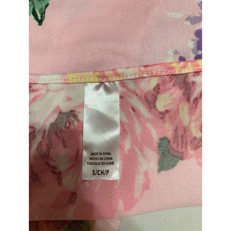 Flora Nikrooz Pajama Set 2 Pc Pink Floral S