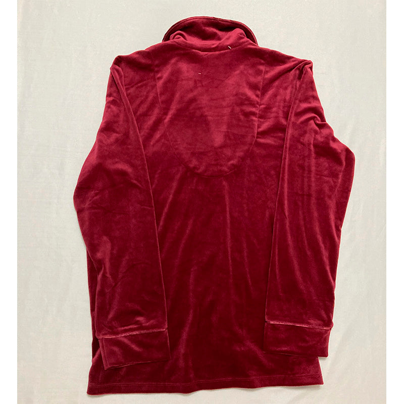 INC Sleep Top Notch Collar Burgundy L