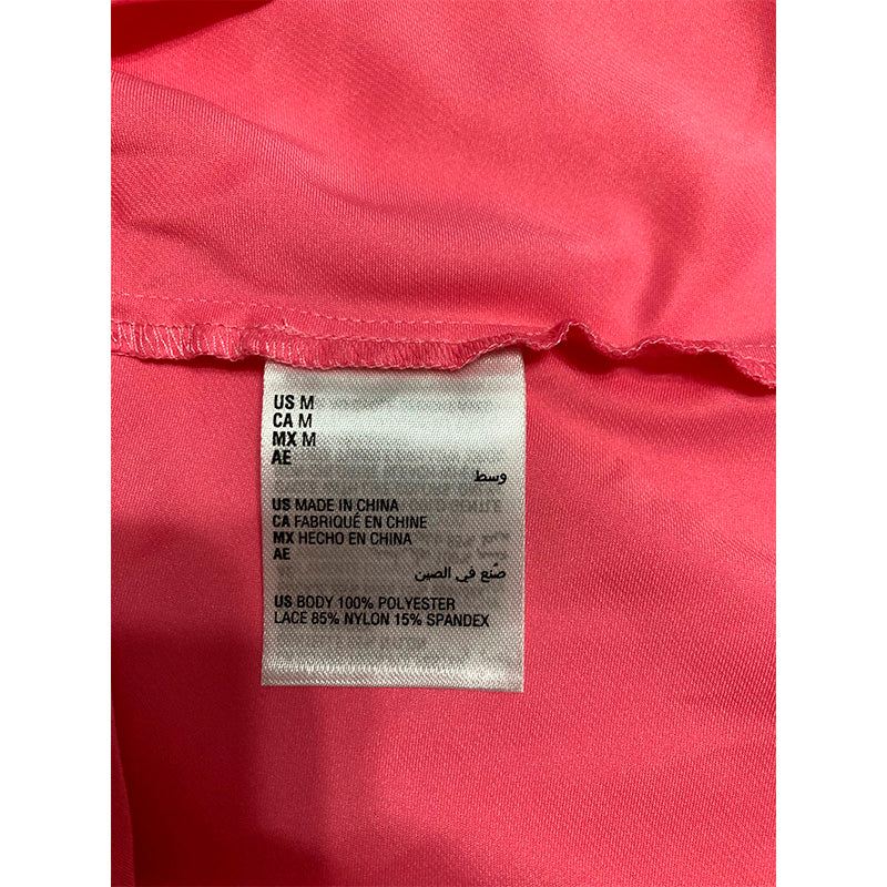 INC Pajama Top Adjustable Straps Pink M