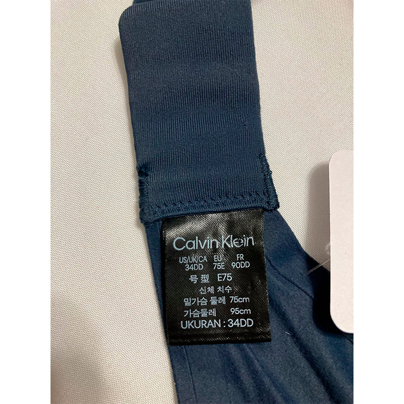 NWD Calvin Klein Perfectly Fit Lightly Lined T-Shirt Bra Speakeasy 34DD