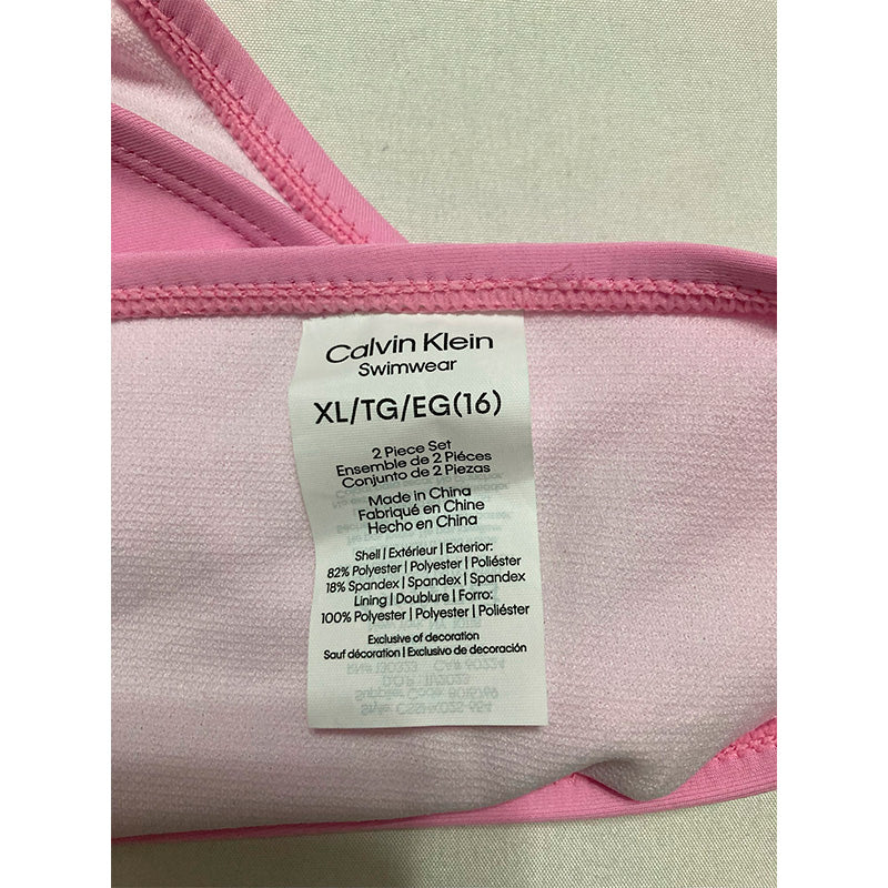 Calvin Klein Panties Bikini Swimwear Pink XL