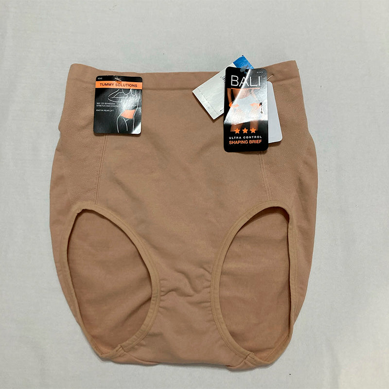Bali Seamless Ultra Firm Control shapewear briefs Nude XL