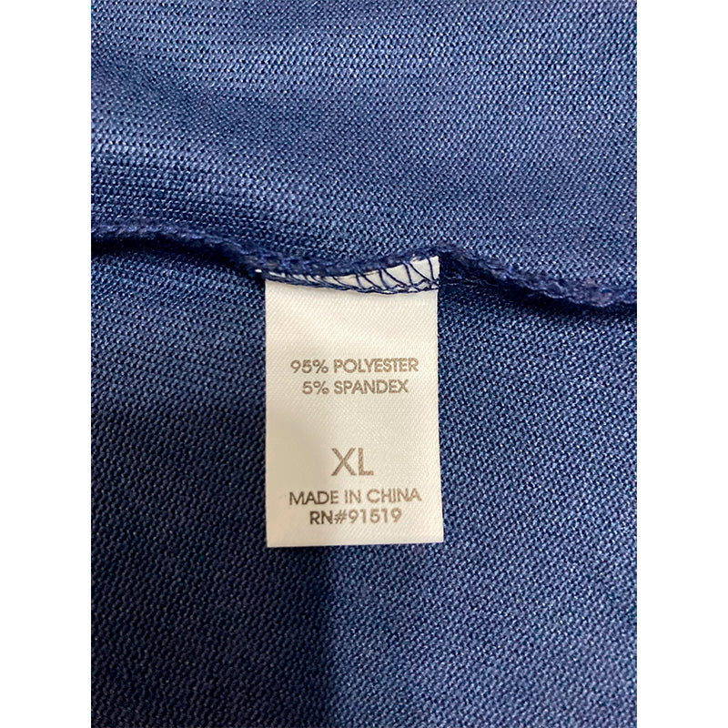 Echo Pajama Top V Neck Navy XL