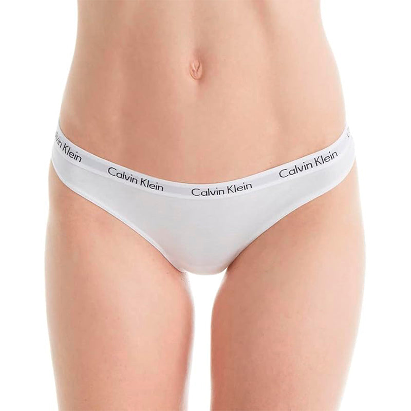 Calvin Klein 2Pack Carousel Thong Panty Black/White S