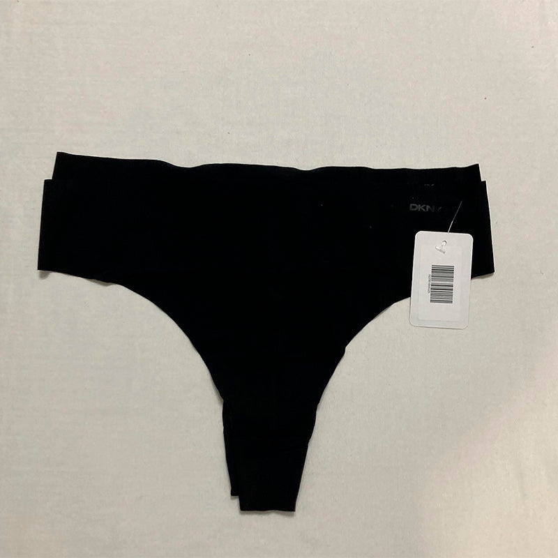 Dkny 2-Pk. Litewear Cut Anywear Thong Underwear Black XL