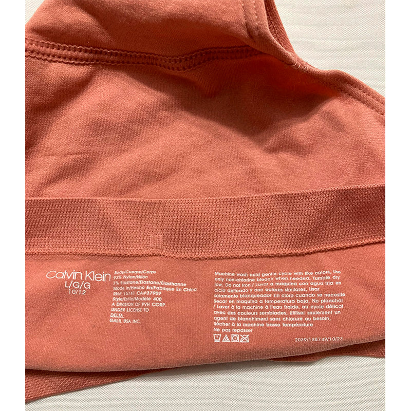 Calvin Klein Boyshort Underwear Orange L