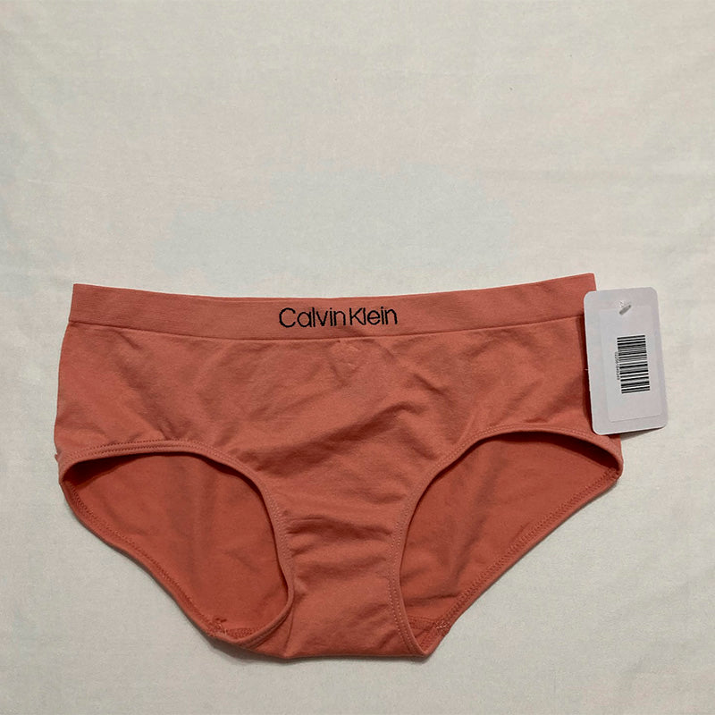 Calvin Klein Boyshort Underwear Orange L