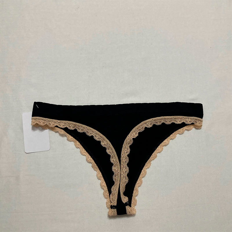 Heidi Klum Intimates Panties Black With Lace S