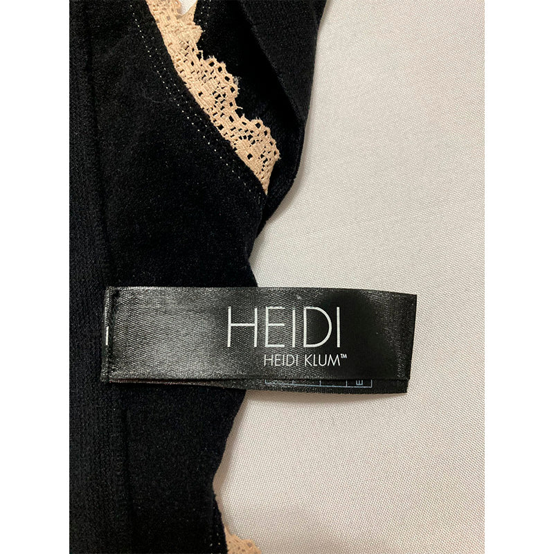 Heidi Klum Intimates Panties Black With Lace S