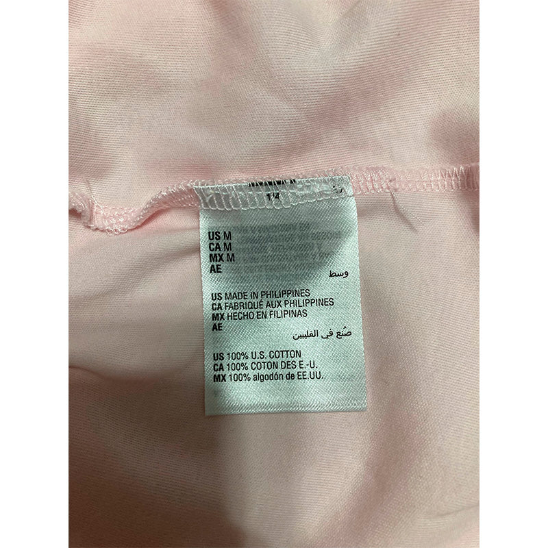 Charter Club Pajama Top Notch Collar Pink L