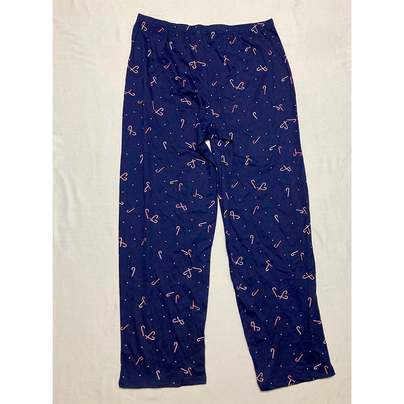 Charter Club Only Sleep Pants Navy Xmas M