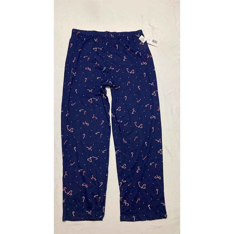 Charter Club Only Sleep Pants Navy Xmas M