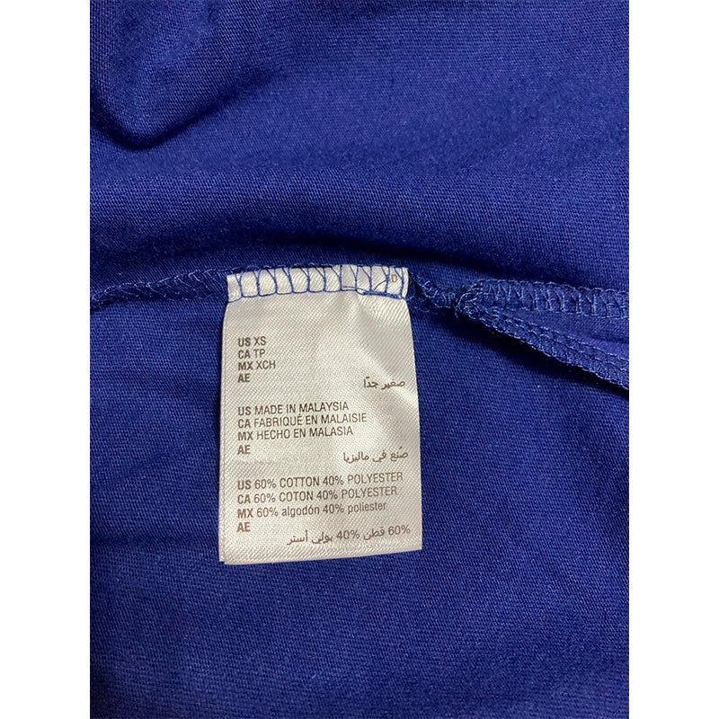 Charter Club Pajama Top Round Neck Blue XS