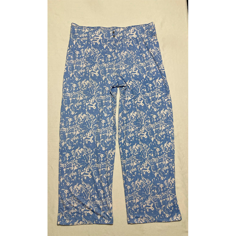Unbranded Only Pajama Pants Waist Band Blue XL