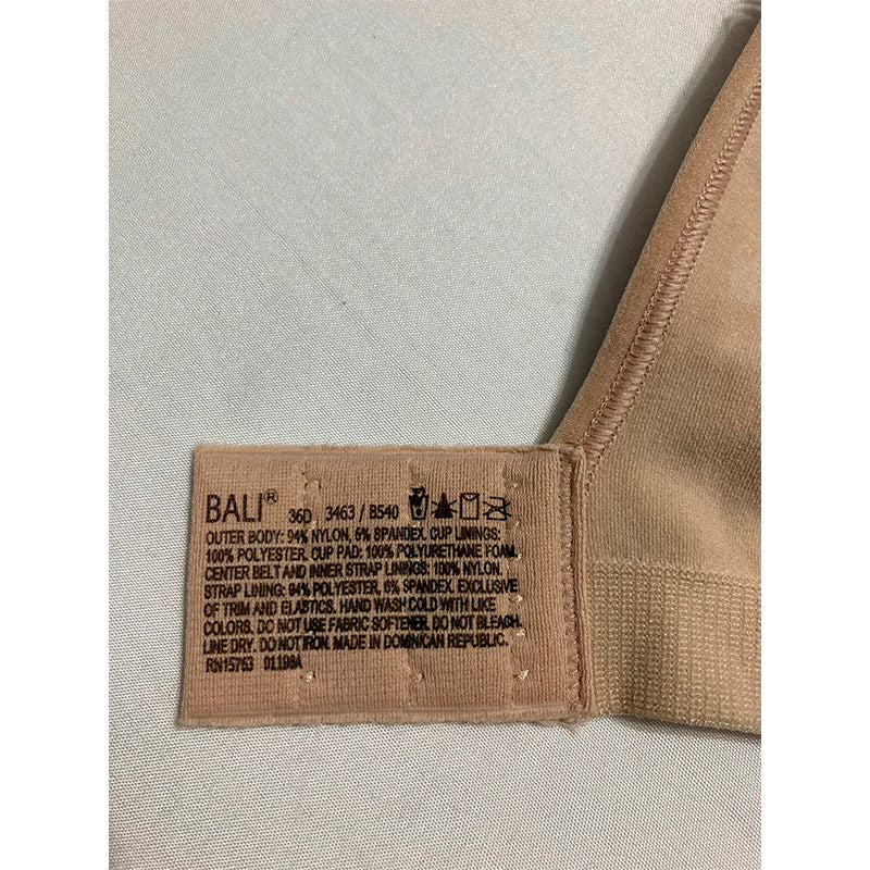 NWD Bali Comfort Revolution Wire Free Bra Nude Swirl 36D