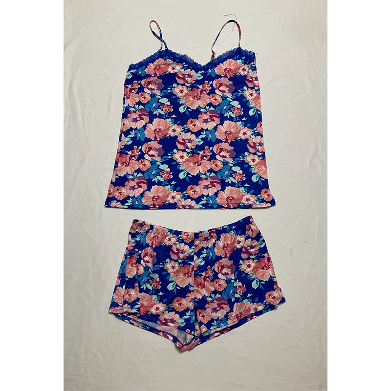 Flora Nikrooz Pajama Set 2 Piece Blue S