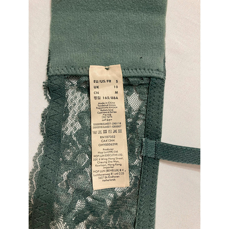 Dorina Bralette Adjustable Straps Green Olive S