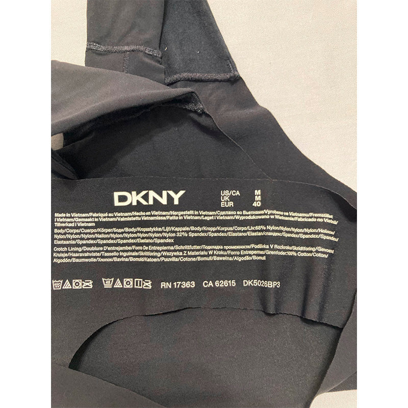 Dkny Litewear Cut Anywear Thong 2 Pck Black M