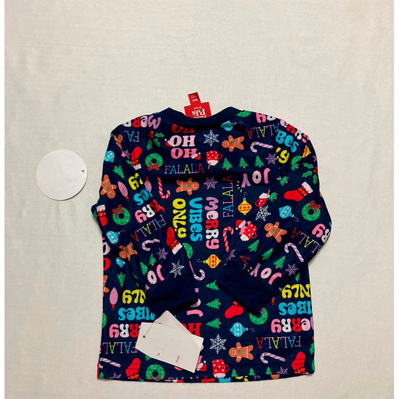 Family Pajamas Toddler Little & Big Kids Only Pajama Top Multicolor 2T/3T