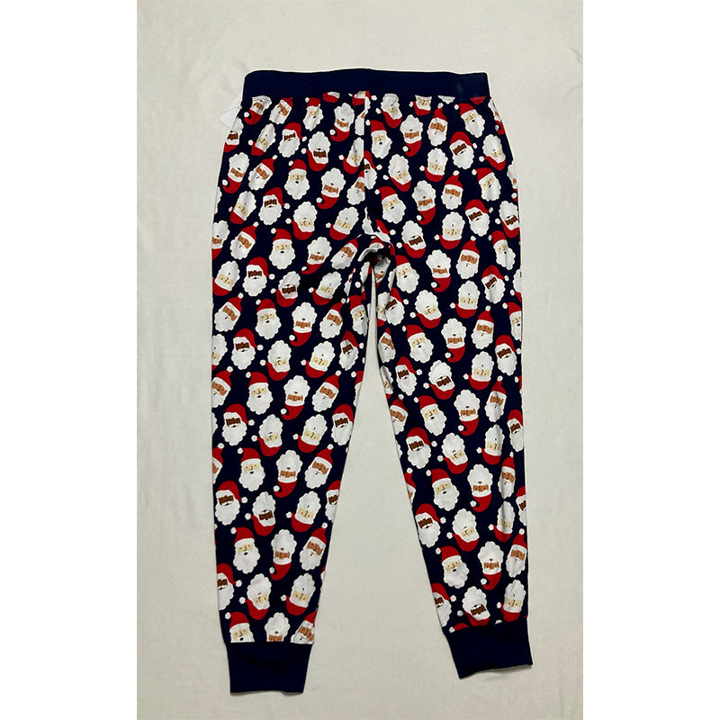 Family Pj Women Only Sleep Pants Holiday Navy L