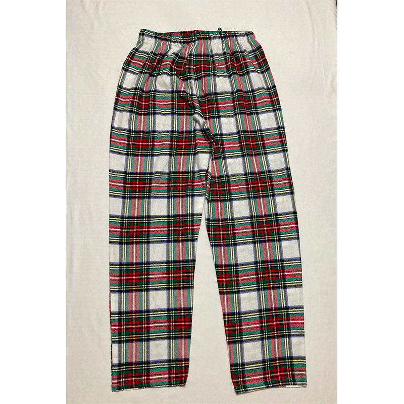 Family Pj Men's Stewart Cotton Plaid Only Pajama Pants Multicolor M