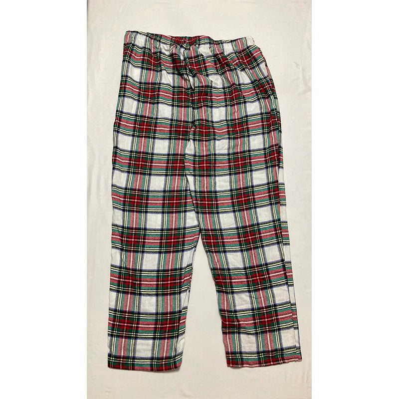 Family Pajamas Men's Stewart Cotton Plaid Pajama Only Pants Plaid 2XL