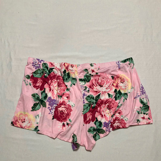 Flora Sleep Short Pink Floral L