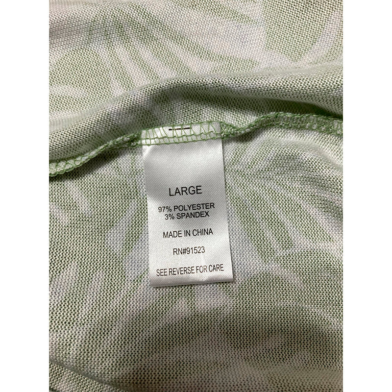 Roudelain Only Pajama Top Sleeveless Green Floral L
