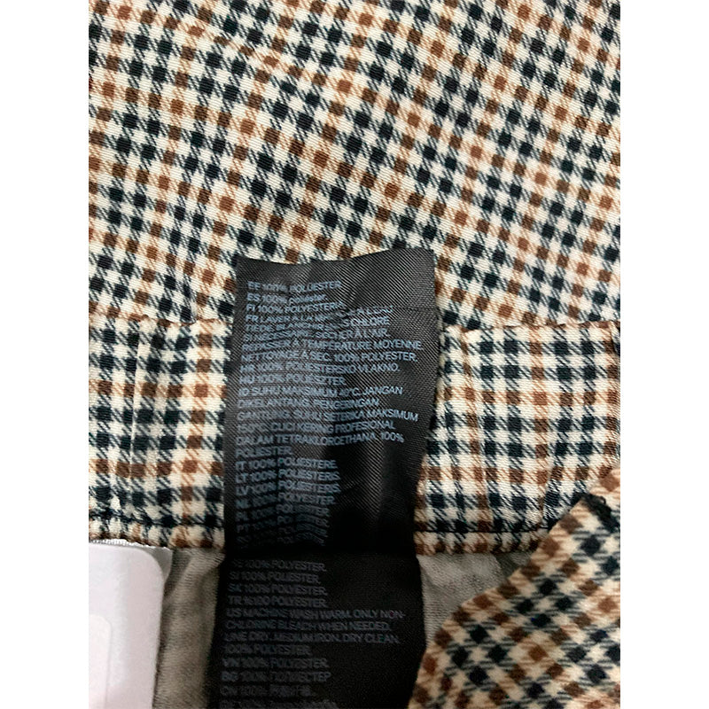 Unbranded Pants Plaid Multicolor 2