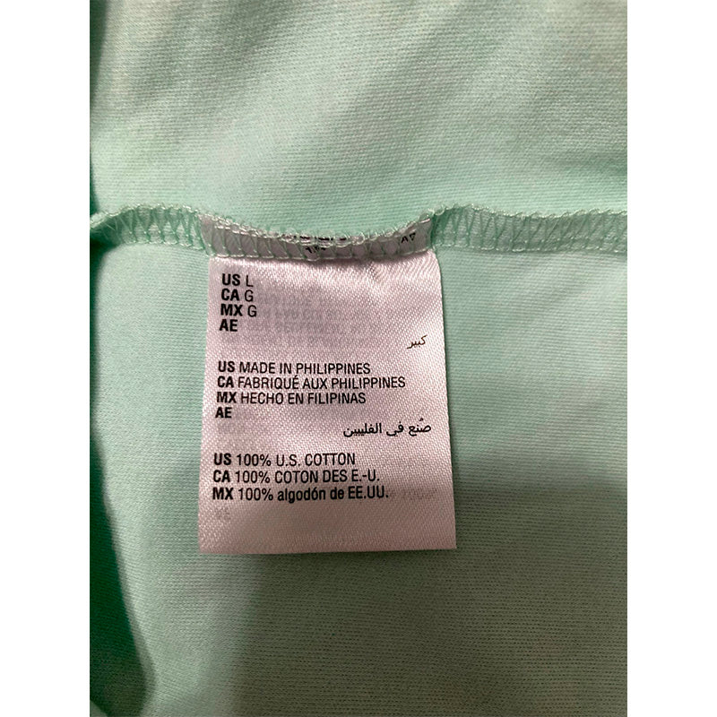 Charter Club Pajama Top Only Notch Collar Green L