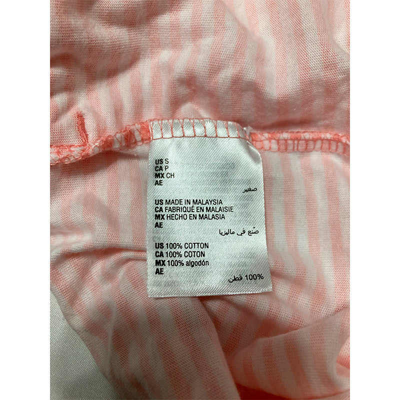 Charter Club Only Sleep Pants Striped Peach S