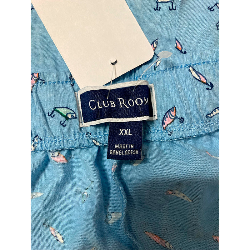 Club Room Men's Only Pajama Pants Blue 2XL