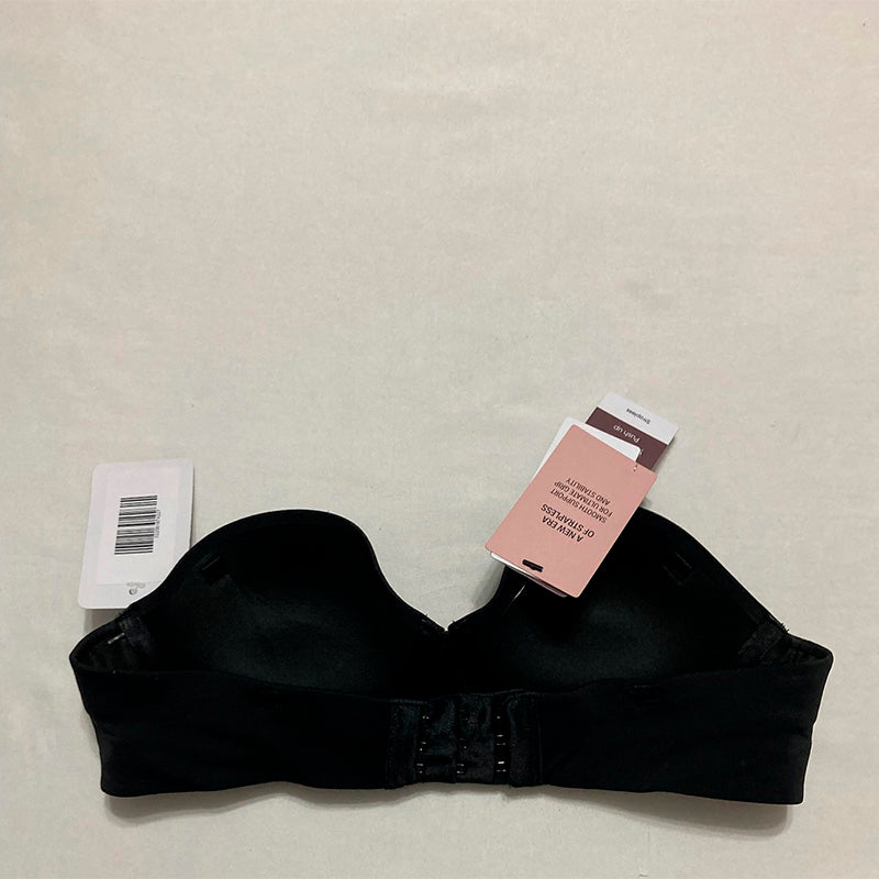 NWD Calvin Klein Perfectly Fit Strapless Convertible Push-Up Bra Black 32A