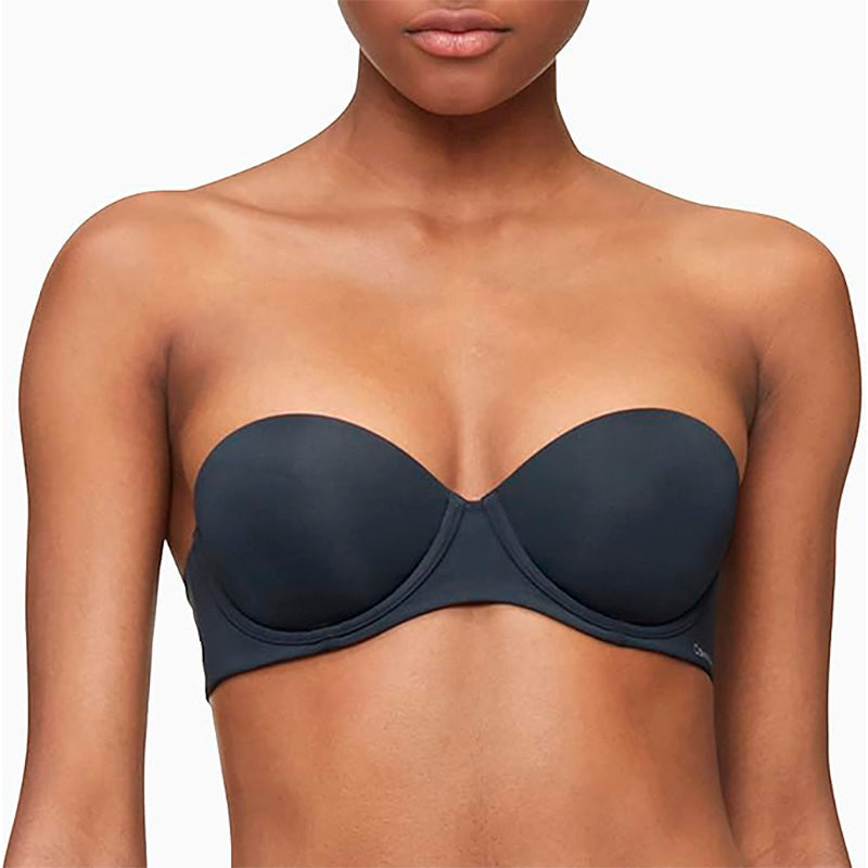 NWD Calvin Klein Perfectly Fit Strapless Convertible Push-Up Bra Black 32A