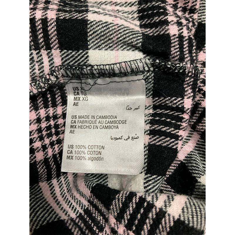 Charter Club Only Pajama Bottom Plaid Multicolor XL