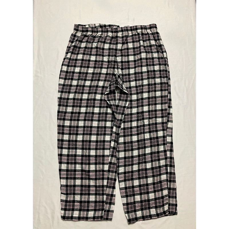Charter Club Only Pajama Bottom Plaid Multicolor XL