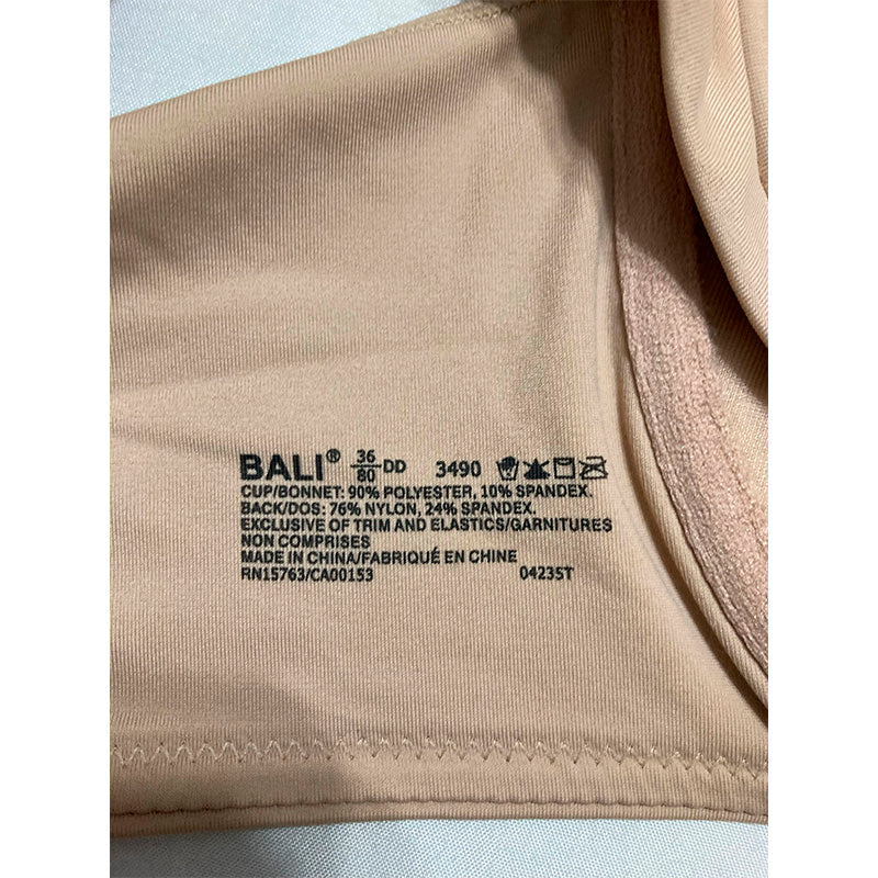 NWD Bali Smooth U Ultra Light Minimizer Underwire Bra Beige 36DD