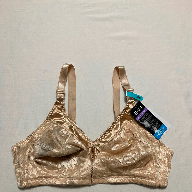 NWD Bali Double Support Wireless Bra Soft Taupe 38C