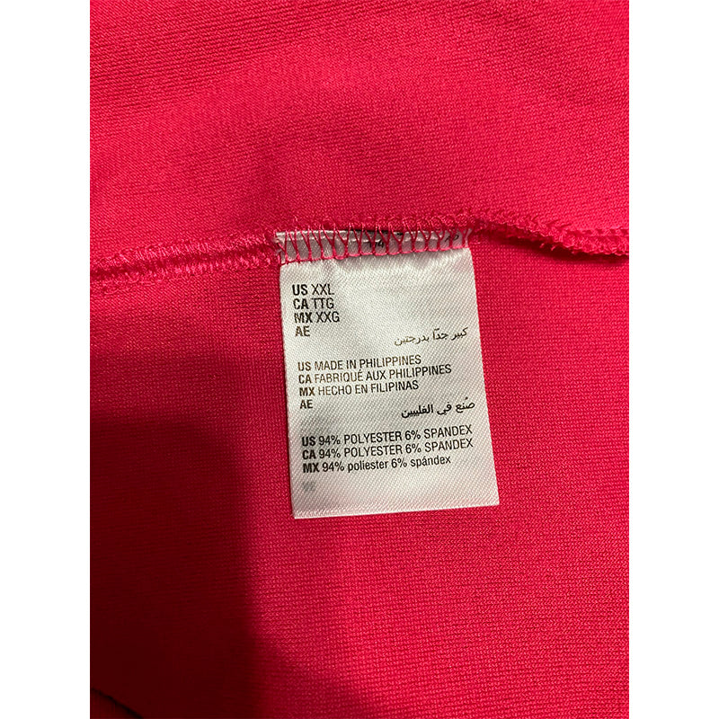 INC Only Pajama Top Notch Collar Pink 2XL