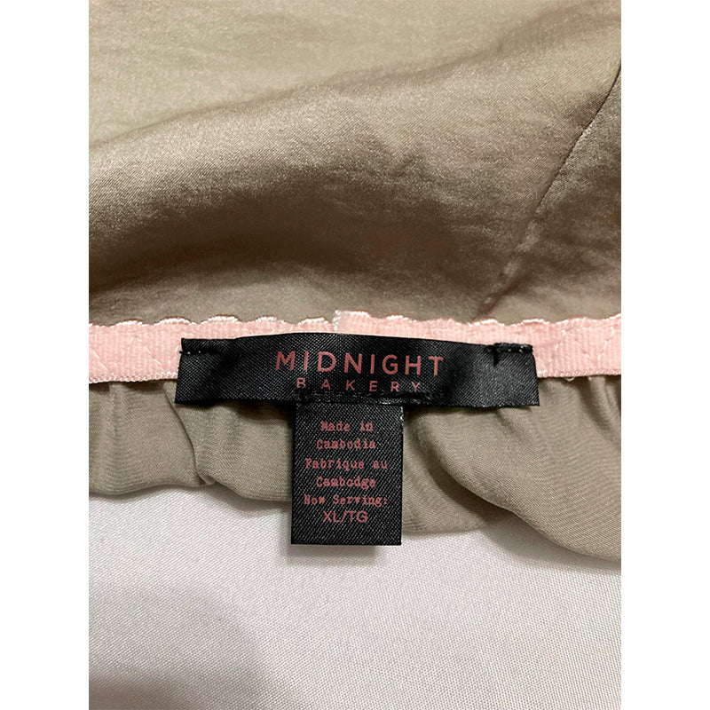 Midnight Bakery Ruffle Short Pajama Loden XL