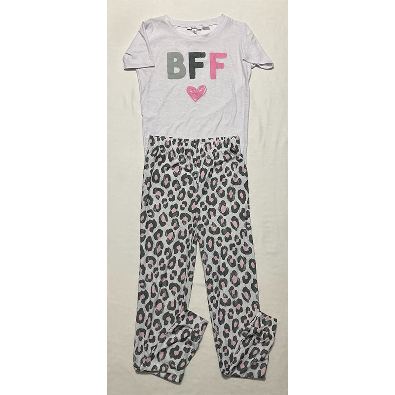 Roudelain Matching 3-Pc. T-Shirt, Jogger Pants & Shorts Pajama XL