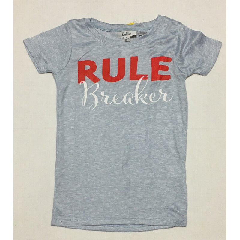 Roudelain Kids Matching Pajama Set Gray And Red S